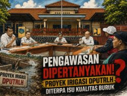 Kualitas Dipertanyakan! Proyek Irigasi DPUTRLH Disorot, Uji Lab Beton K175 Jadi Tuntutan”