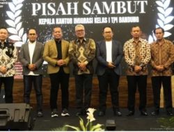 Pisah Sambut Dan Sertijab Kepala Kantor Imigrasi Kelas 1 TPI Bandung