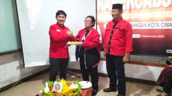 Pada HUT Ke 52 Cap Jempol Darah Menjadi Simbol Solidaritas Kader PDIP Kota Cimahi