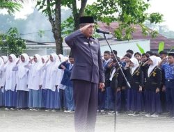 Sekda Zen Pimpin Upacara Peringatan Perjuangan Pahlawan KH. Zainal Musthafa