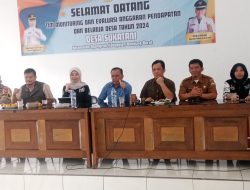 Monitoring dan Evaluasi APBDes Tahun Anggaran 2024 Oleh Tim Kecamatan Ngamprah di Desa Sukatani