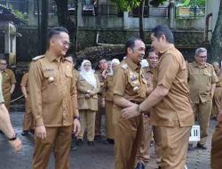 Kegiatan Apel Besar Pertama Kali Dilaksanakan Oleh Walikota Dan Wakil Walikota Cimahi 2024-2029