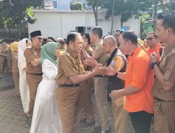 Walikota Cimahi Pimpin Apel Perdana Pasca Cuti Lebaran Dan Cuti Bersama, Maksimalkan Pelayan Masyarakat