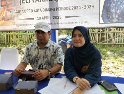 Anggota DPRD Kota Cimahi Jeli Farina M. pd Gelar Reses Masa Persidangan I Di RW 10 Kelurahan Cibabat Kota Cimahi