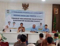 Kecamatan ngamprah gelar sosialisasi dan Bimtek pengisian kuisioner indek desa (ID) tahun 2025
