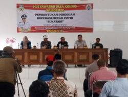 Sukseskan Program Presiden Prabowo, Kepala Desa Sukatani gelar Musdesus Pembentukan Pendirian koperasi merah putih