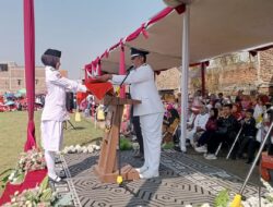 Upacara Peringatan HUT RI Ke-80 di Desa Tanimulya Berjalan Khidmat, Pesan Kades Momentum 17 Agustus ini sebagai titik tolak untuk semakin bersatu, semakin berdaya dan semakin sejahtera 