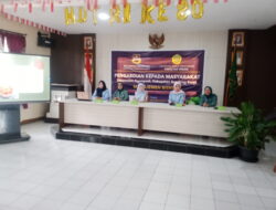 Universitas Katolik Parahyangan Fakultas Vokasi gelar manajemen Bisnis Untuk pengabdian kepada masyarakat di laksanakan diaula kecamatan ngamprah 