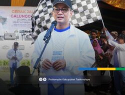 Bupati Tasikmalaya Tegaskan Makna Historis dalam Pelepasan Gerak Jalan Tematik Galunggung “82”